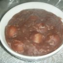 옛날 팥죽 재료 이미지