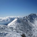 한라산(漢拏山)의 설경 이미지