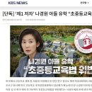 나경원 자녀 의혹 7가지 윤석열 검찰 70곳 압수수색 및 특수부 수사 안하나? 이미지