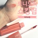 쯔양틴트인 줄.. 토니모리 퍼펙트 립스 쇼킹립 N14 피치쇼킹 발색 후기