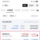 하이닉스 -30퍼 넘어가니 아무 감각도 없어지네요. 이미지