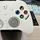 화이트 독 | Thunderobot 썬더 로봇 g80ts 게임패드 후기 (패드는 화이트인데 충전 독은 블랙 받은 슬픈 사연..)