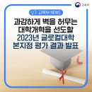 2023년글로컬대학본지정평가결과|교육부 이미지