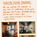 Chicago Loop 2bedroom/1 bathroom 렌트(7/1-9/30) lease takeover 하실 분 구합니다. 이미지