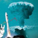 (음모론)3차대전: 애틀러스 V 로켓과 핵 버섯구름 이미지