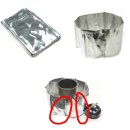 [초경량 백패킹 장비]톰슈 티타늄 알코올스토브 TOMSHOO Titanium Alcohol Stove