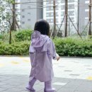 사계절꾸미랑어린이집 | 유아우비 Bay-B 어린이 보라색 여아 키즈레인코트