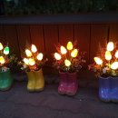 시들지 않는 LED플라워 공예 이미지