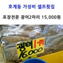 광어두마리만오천원