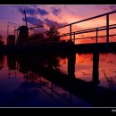 풍차와노을 이미지