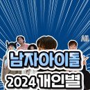 2024년 남자아이돌 네이버 개인별 검색순위 이미지