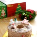 크리스마스 케익 만들기 이미지