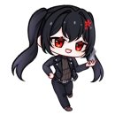 [커미션 후기]백화와 흑화
