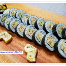 김밥안에 달걀말이가 쏘옥~달걀말이 김밥 이미지