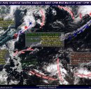 [보라카이환율/드보라] 3월 2일 보라카이 환율과 날씨 위성사진 및 바람 상태 이미지