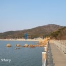 하나개해수욕장 -해변 뒤 이미지