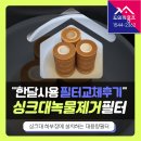 싱크대녹물제거필터 사용후기 / 싱크대하부 정수필터효과 #수도필터추천