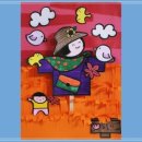 참새 허수아비 이미지