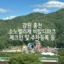 강원 홍천 소노펠리체 비발디파크 체크인 방법 주차등록 패키지