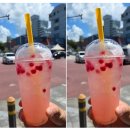 본리치 | 메가커피메뉴추천 상큼리치티 먹어 본 솔직후기: 달지만 상큼하고 맛있다.