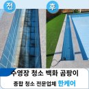 백화농원 | 아산 수영장 청소, 타일 백화 백시멘트 곰팡이 제거 후기