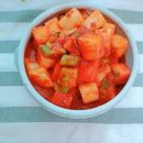 가을 깍두기담그는법 무김치 깍두기 레시피 이미지