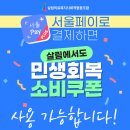 살림도 민생회복 소비쿠폰 사용가능!(feat. 서울페이) 이미지