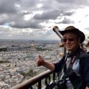 Eiffel Tower에서 파리를 내려다 보며... 이미지