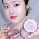 쿠션팩트 추천 ! 에이지투웨니스 디오리진 saki 사키 콜라보 컬러 립밤 3종 하이라이터 후기