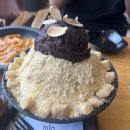 설빙호남대점 | [설빙 호남대점] 늦잠 자던 남편을 살포시 깨워 먹고온 팥인절미빙수