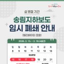 송림지하보도 이미지