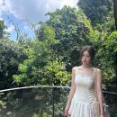 강혜원 인스타 패션 속 화제의 휴양지 나시 원피스! 카프리슈 ‘셀리네 드레스’