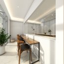 병원 디자인 컨셉을 담는 3D 인테리어 작업