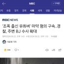 '조폭 출신 유튜버' 마약 혐의 구속‥경찰, 주변 BJ 수사 확대 이미지