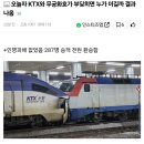 오늘자 KTX와 무궁화호가 부딪히면 누가 이길까 결과나옴 이미지