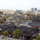 전북 전주, 오목대-전주한옥마을이 한눈에 보이는 조망대 이미지