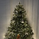 고속버스터미널 고투몰 4번출구 앞 | 오너먼트 지네전구 구매팁 가격비교 고투몰 지하상가 고속터미널 화훼상가 크리스마스 준비 pe100% 트리...