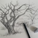 연필풍경스케치 (초급) 이미지