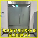 SK넥실리스 노동조합 | [가산동강화도어] 양개강화도어 설치 비용 기준은? 가산동 SK V1 사무실 실제 시공 예시