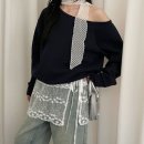 코어랩 | 레이스 포인트로 로맨틱하게 발레코어룩의 완성 안개꽃 시스루 랩 스커트 레이어드 코디 후기