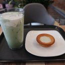 쑥나라 | 이디야 신메뉴 거문도 쑥라떼 연유뿌린 버터쫀득 모찌 후기(+메뉴판)