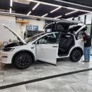 디지털 엣지 부산지사 | 부산 테슬라 모델X 자동차썬팅 + 바닥방음 도어방음 │ 3M CIR 시공