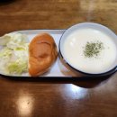 석탑로 | 부여 정림사지 맛집 부여돈까스 식전빵과 스프 제공