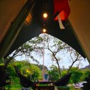 풍원게르마늄과함께하는세상 | 비 내리던 날, 강원도 인제에서 찾은 온천 오아시스정글 캠핑