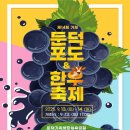 둔덕가족생활체육공원 | 거제 둔덕 포도 &amp; 한우 축제 50% 할인 행사 하나로마트