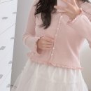 모일리 | 모일리 V-Neck Frill Cardigan Pink 후기 :: 봄신상 벚꽃룩 데이트룩 추천