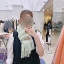 아크네 스튜디오 머플러 구매 후기 : 오트밀멜란지 &amp; 그레이 (신세계 백화점 본점)