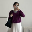 퍼플펌프스 | 4월 30대 데일리룩 봄 코디 | 코스 플랫슈즈,르메르 네트백, 더로우 가방