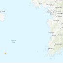 서해상 규모 4.7 지진발생/동해 지진상황 이미지