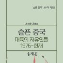 [도서정보] 슬픈 중국: 대륙의 자유인들 1976- 현재 / 송재윤 / 까치 이미지